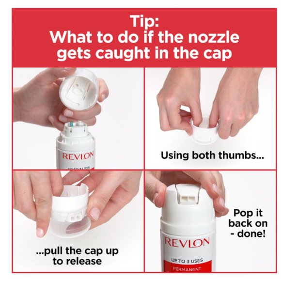 Permanent Hair Color by Revlon Root Erase 4B Burgundy 3.2 fl oz  Up to 3 Uses !! - Picture 6 of 8